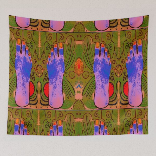 Item preview, blue toes designed and sold by Nickdavisinghe.