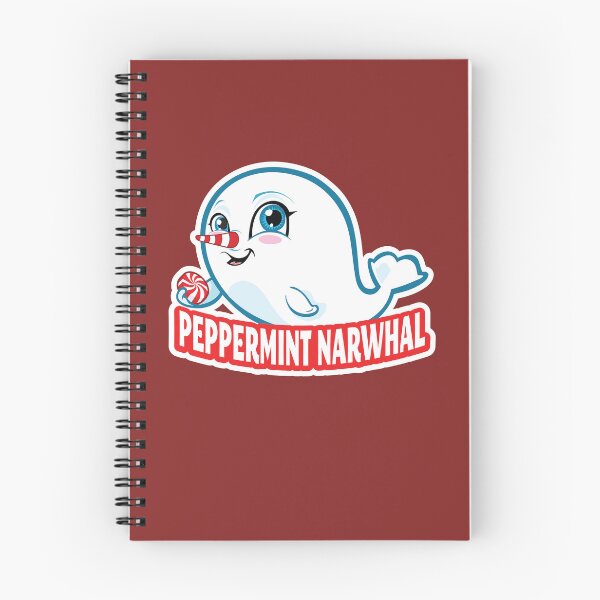 Item preview, Peppermint Narwhal - Cute narwhal with candy designed and sold by Peppermint Narwhal.