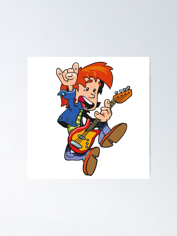 cartoon rock singer, cartoon hand drawn rock singer, cartoon rock singer, cartoon hand drawn rock singer,
