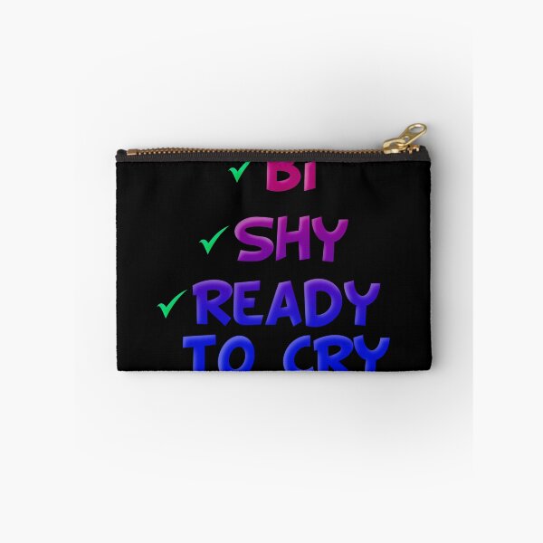 Item preview, Bi shy ready to cry designed and sold by ManiCreates.