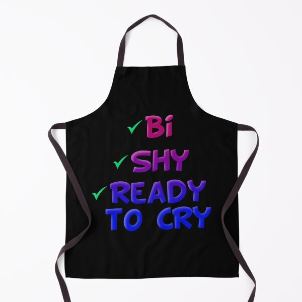 Item preview, Bi shy ready to cry designed and sold by ManiCreates.