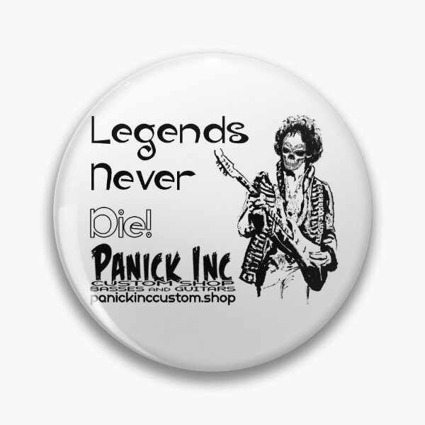 Item preview, Panick Inc Legends Never Die! Jimi designed and sold by panickinc.