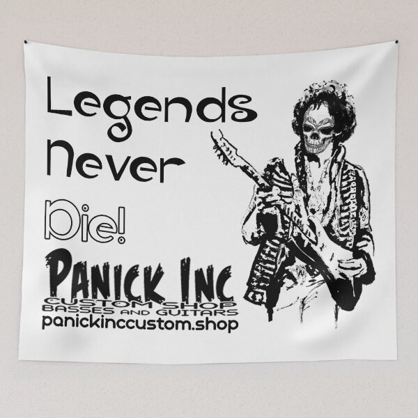 Item preview, Panick Inc Legends Never Die! Jimi designed and sold by panickinc.