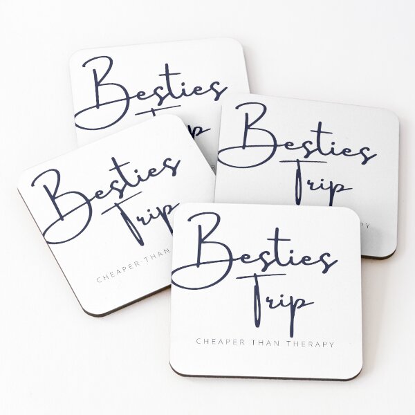 Item preview, Besties Trip Cheaper Than Therapy, Girls Trip , Travel Gift, Road Trip Squad, Bachelorette Trip, Best Friend Vacation designed and sold by Alexa5454.