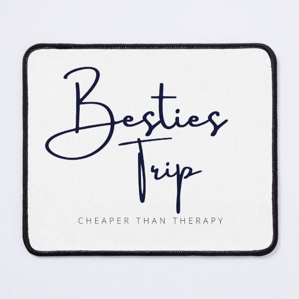 Item preview, Besties Trip Cheaper Than Therapy, Girls Trip , Travel Gift, Road Trip Squad, Bachelorette Trip, Best Friend Vacation designed and sold by Alexa5454.