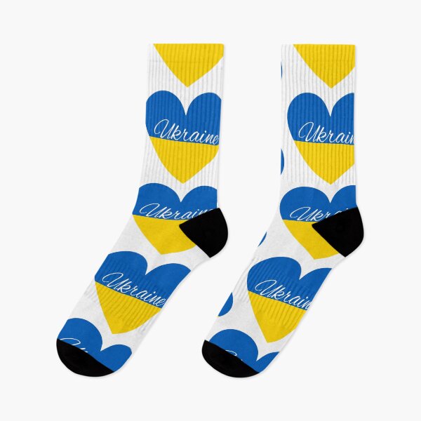 Item preview, України Ukraine Heart Flag designed and sold by LukjanovArt.