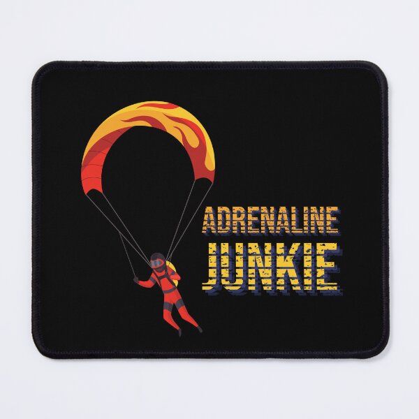 Item preview, Adrenaline Junkie Parachute Skydiver designed and sold by PapitosPlace.