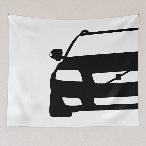 Item preview, V50 T5 2008-2012 black silhouette designed and sold by EdimDesign.