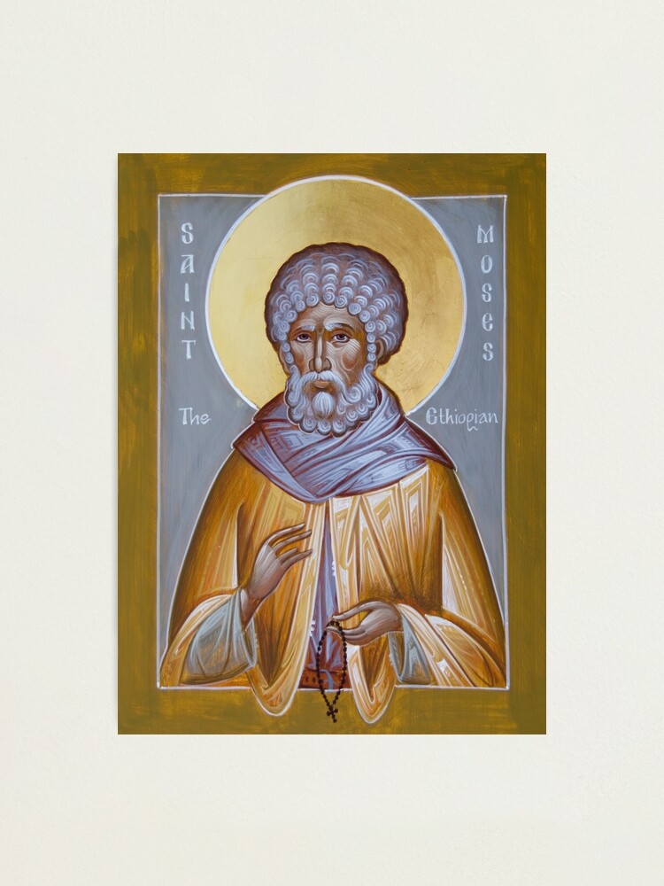Alternate view of St Moses the Ethiopian Photographic Print