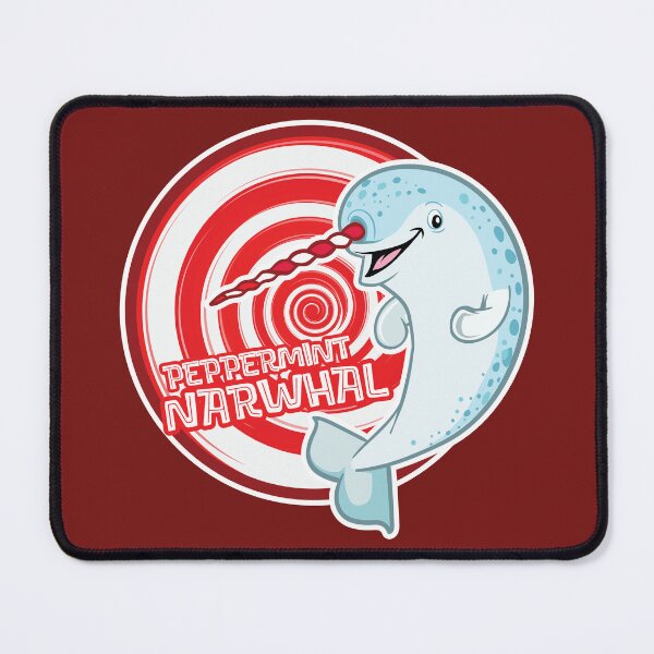 Item preview, Peppermint Narwhal in swirl designed and sold by Peppermint Narwhal.