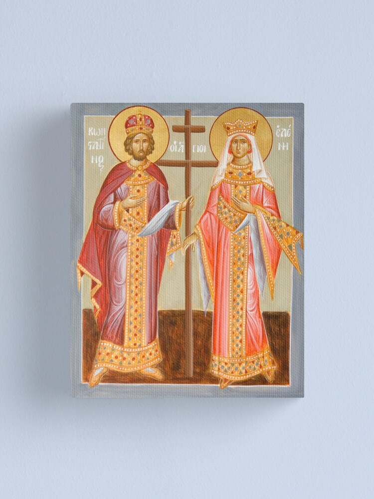Alternate view of Sts Constantine and Helen Canvas Print