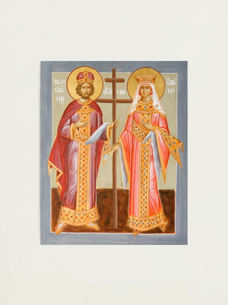 Alternate view of Sts Constantine and Helen Photographic Print