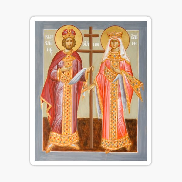 Sts Constantine and Helen Sticker