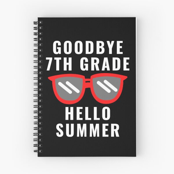 Item preview, Goodbye Seventh Grade Hello Summer designed and sold by MrTsTshirts.