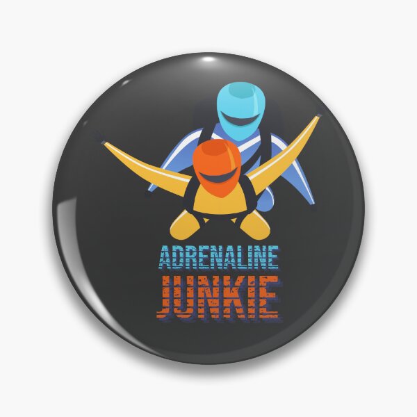 Item preview, Adrenaline Addict Flight Parachute Jumpers designed and sold by PapitosPlace.