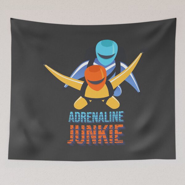 Item preview, Adrenaline Addict Flight Parachute Jumpers designed and sold by PapitosPlace.