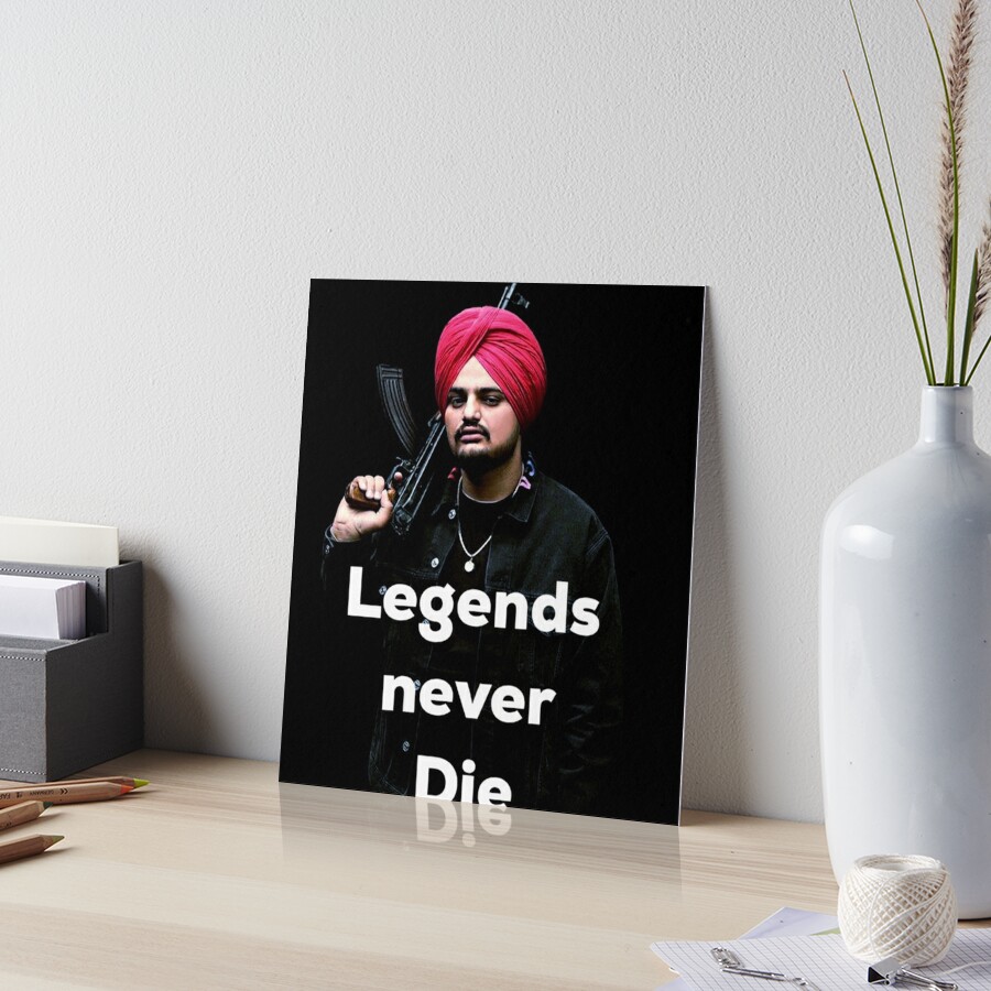 Legends Never Die Framed On Paper Memorabilia