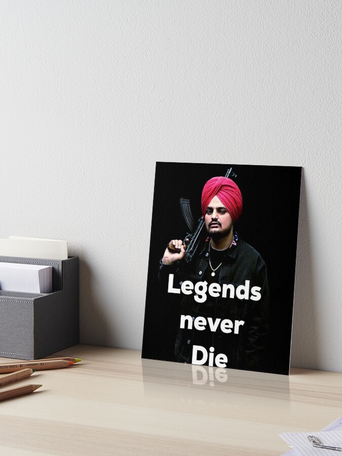 Legends Never Die Framed On Paper Memorabilia
