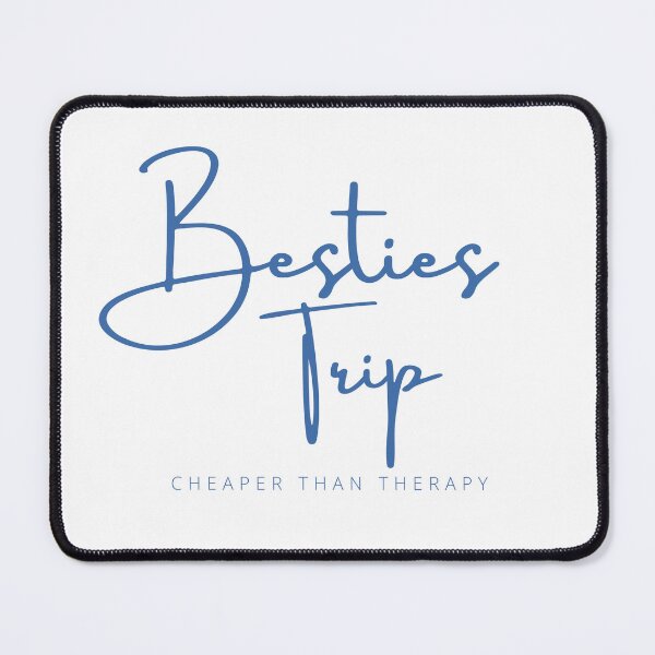 Item preview, Besties Trip Cheaper Than Therapy, Girls Trip , Travel Gift, Road Trip Squad, Bachelorette Trip, Best Friend Vacation designed and sold by Alexa5454.