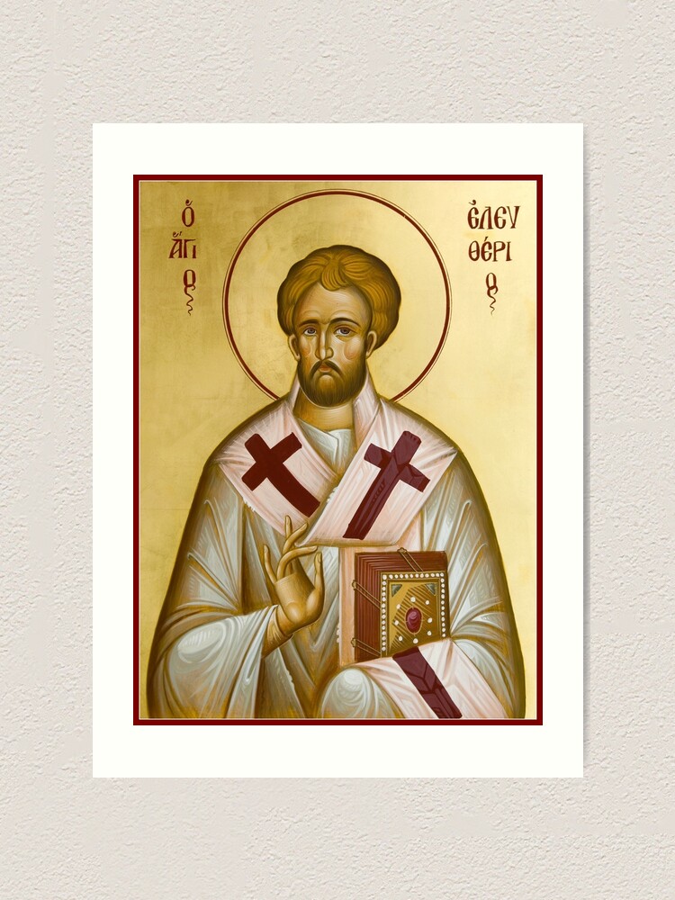 Alternate view of St Eleftherios Art Print