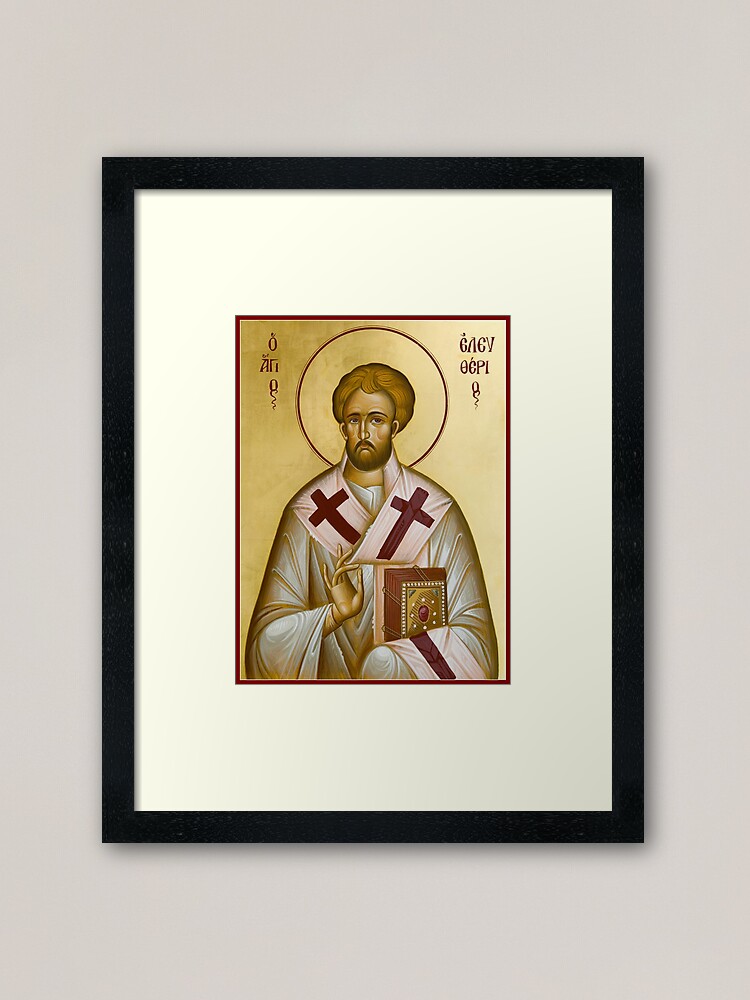 Alternate view of St Eleftherios Framed Art Print