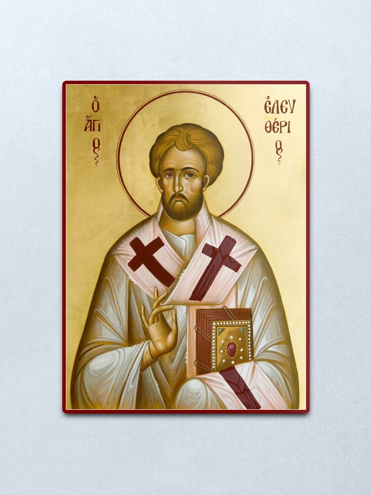 Alternate view of St Eleftherios Metal Print