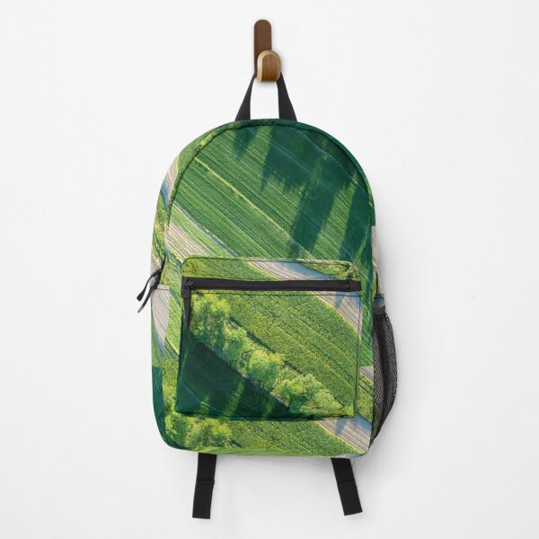 Item preview, Green rapeseed cultivation aerial landscape designed and sold by Lukasz Szczepanski.