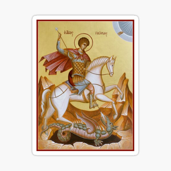 Item preview, St George designed and sold by ikonographics.