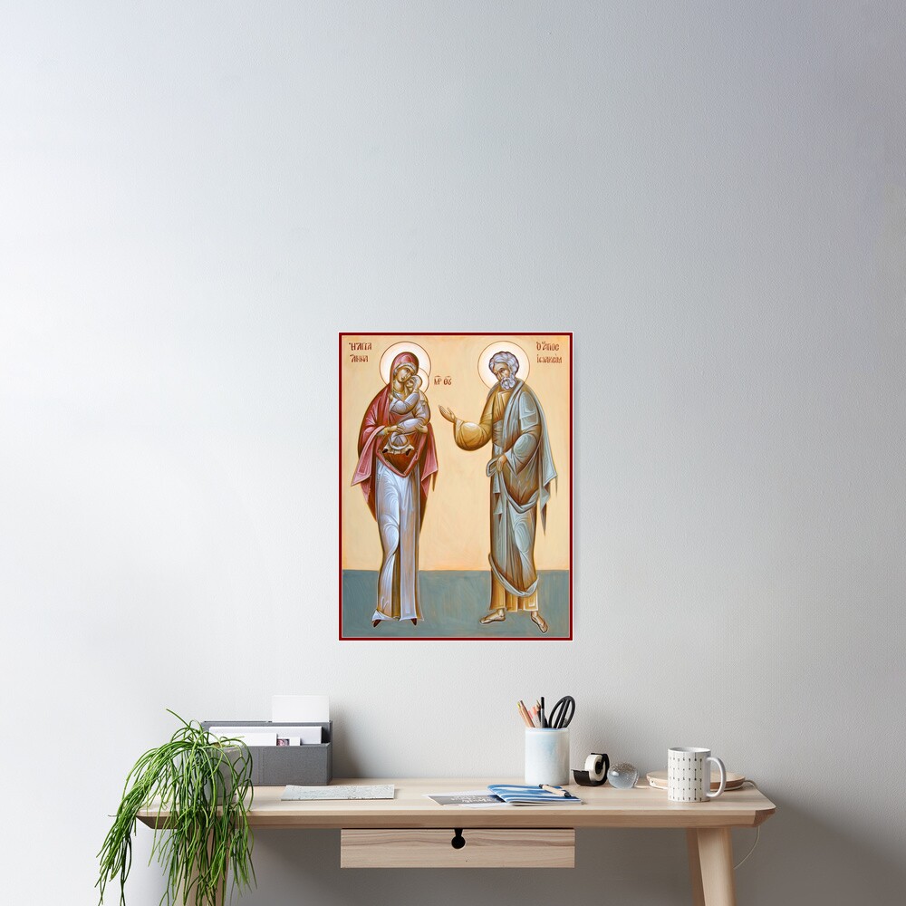Sts Joachim and Anna Poster