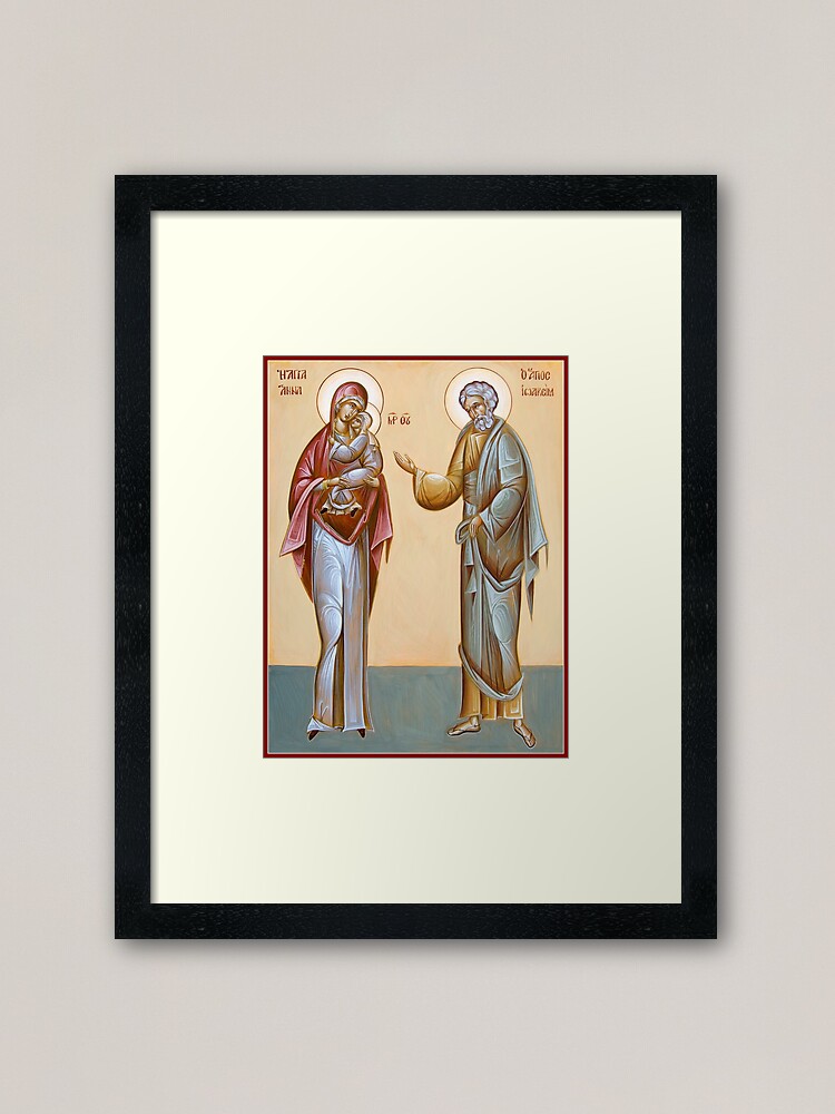 Alternate view of Sts Joachim and Anna Framed Art Print
