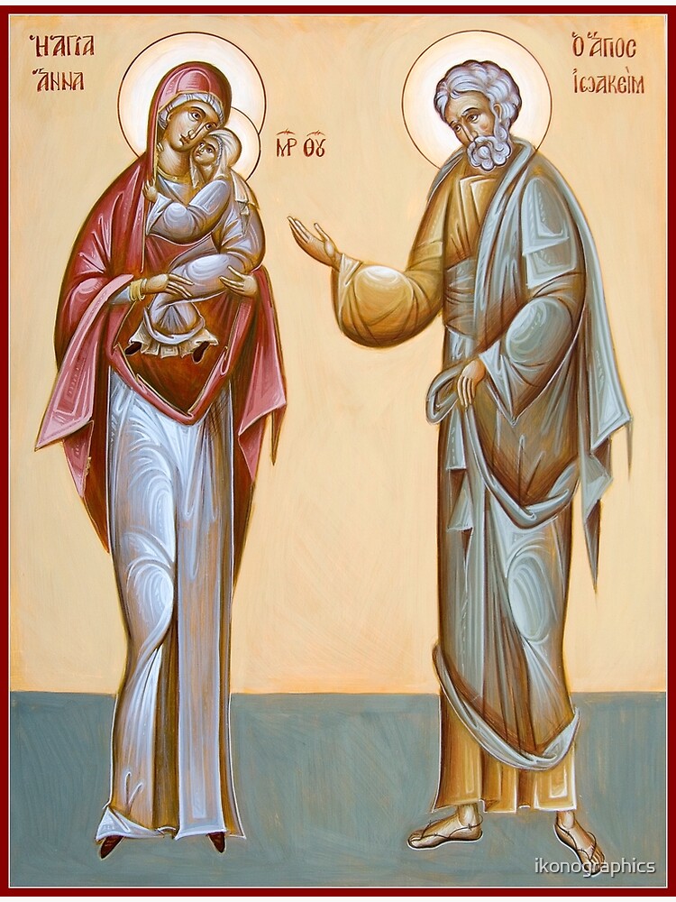 Sts Joachim and Anna by ikonographics