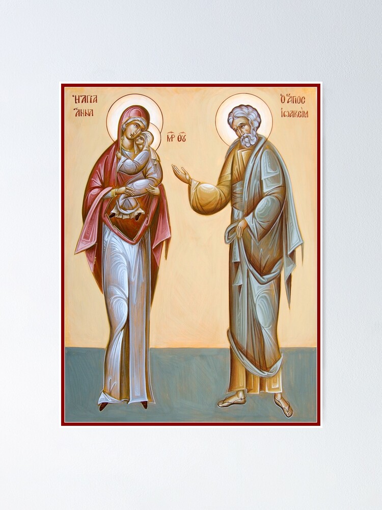 Alternate view of Sts Joachim and Anna Poster