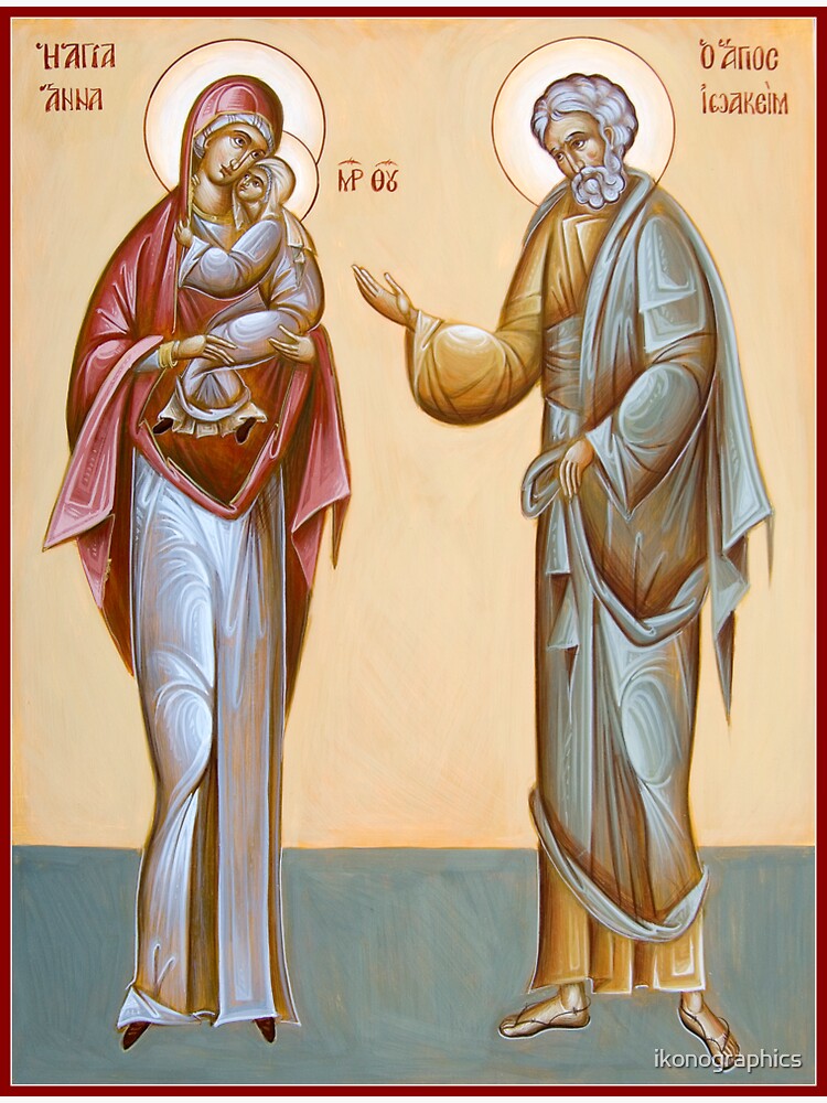Sts Joachim and Anna by ikonographics