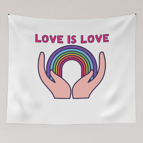Item preview, Love is Love designed and sold by All-The-Tees.