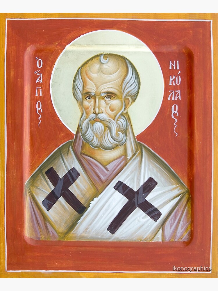 St Nicholas of Myra by ikonographics