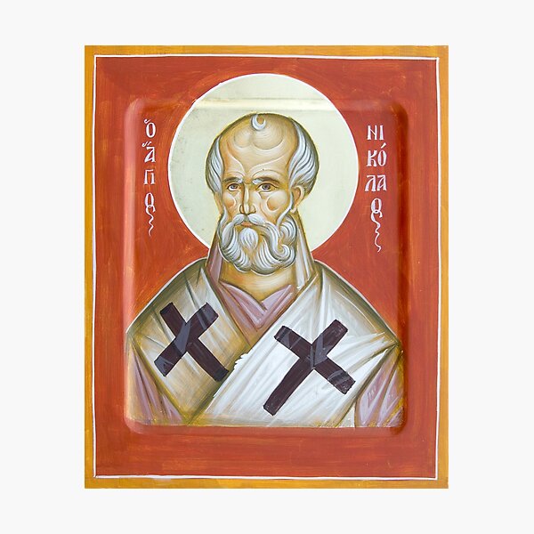 St Nicholas of Myra Photographic Print