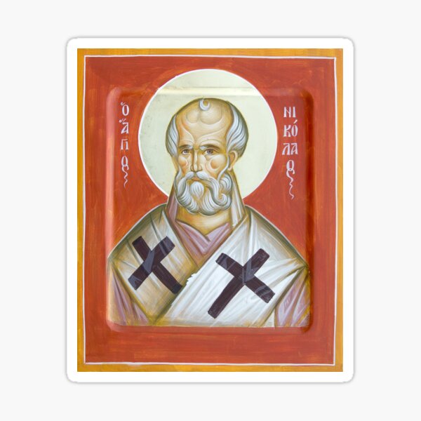 St Nicholas of Myra Sticker