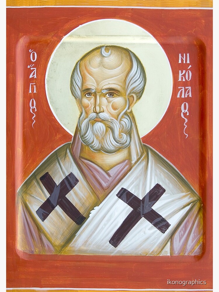 St Nicholas of Myra by ikonographics