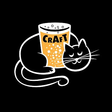 Artwork thumbnail, Craft Beer Cat by z7arts