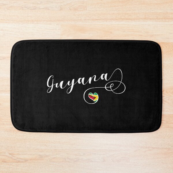 Item preview, Guyana Flag in Heart, Guyanese designed and sold by Celticana.
