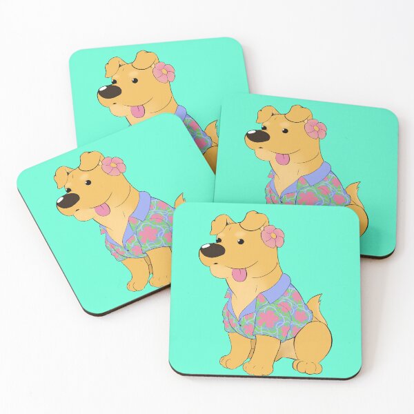 Item preview, Vacation Dog Gold - Sunny designed and sold by FlorenceDBadge.