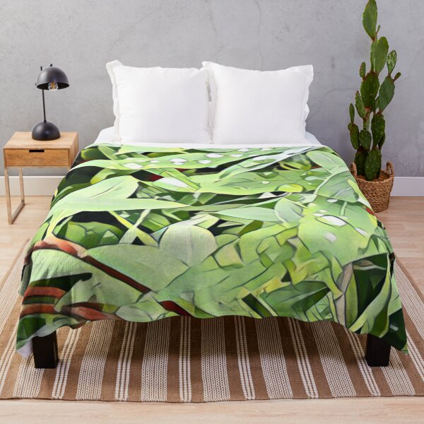 Item preview, Fresh Green Leaf Nature Pattern designed and sold by DonneeCreations.