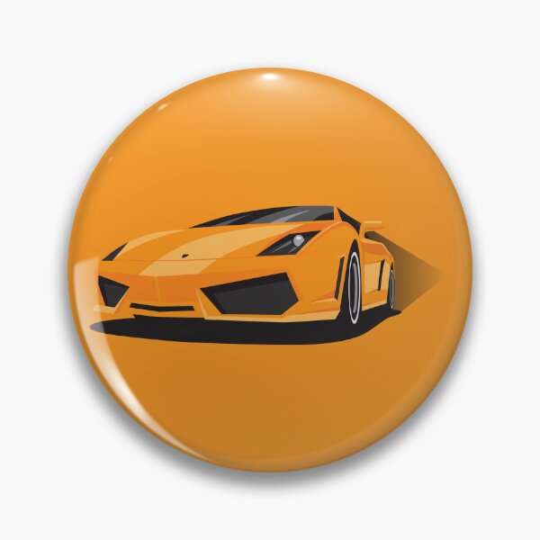 Item preview, Illustration of Lambo Gallardo Yellow designed and sold by blackdogshop.
