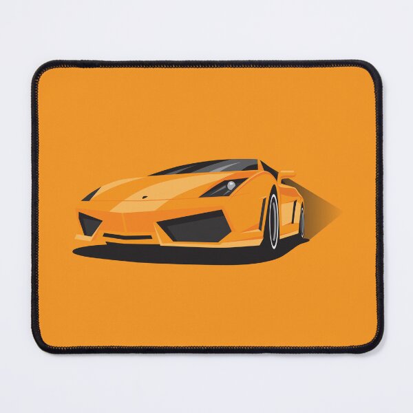 Item preview, Ilustración de Lambo Gallardo Amarillo designed and sold by blackdogshop.
