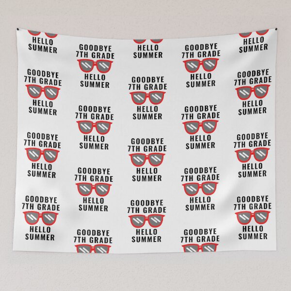 Item preview, Goodbye Seventh Grade Hello Summer designed and sold by MrTsTshirts.