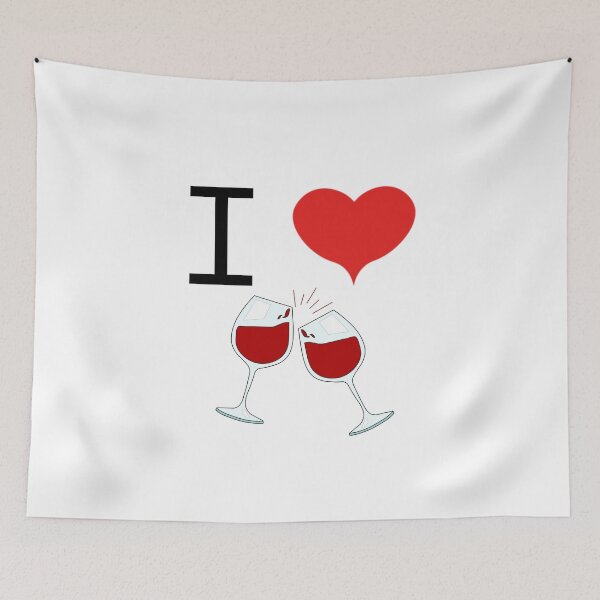 Item preview, I Love Wine designed and sold by RevivalGraphic.