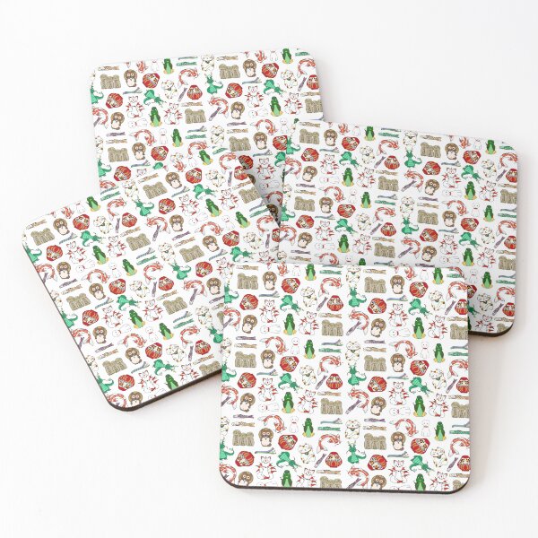 Item preview, Japanese folklore pattern designed and sold by rainbowcho.