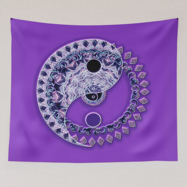Item preview, Dream Catcher Yin Yang designed and sold by treeoflifeshop.