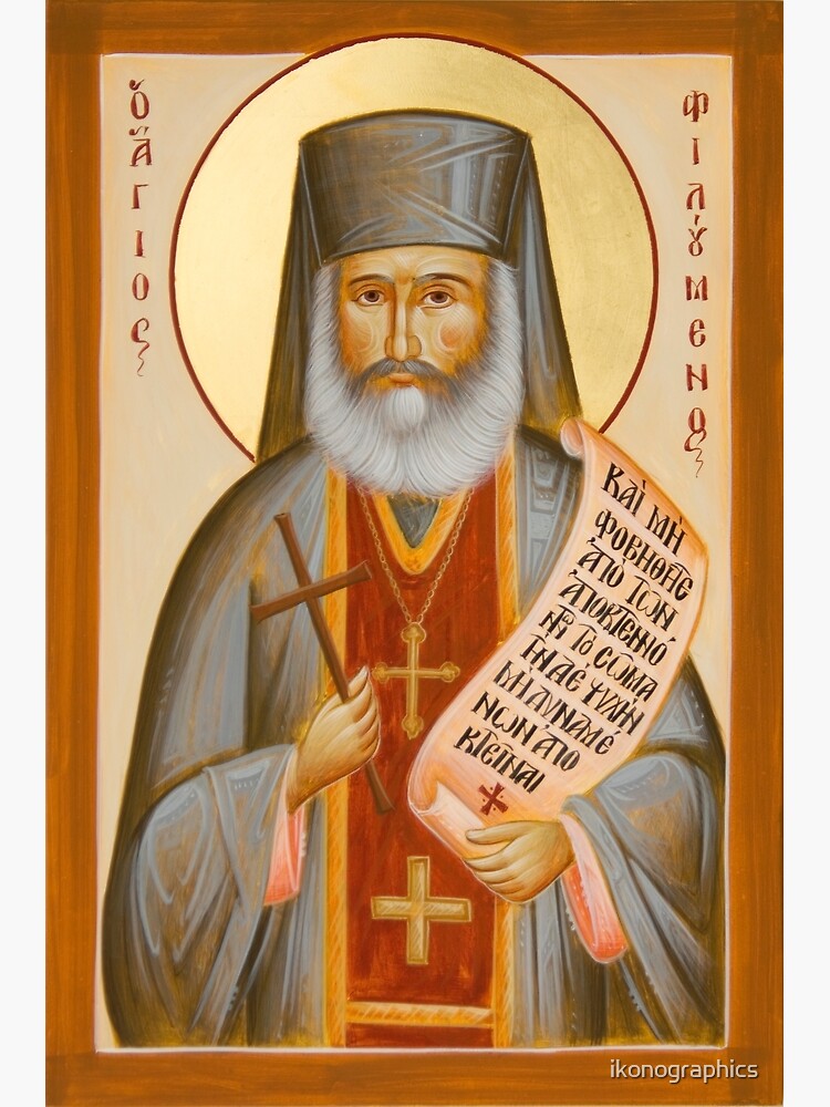 St Philoumenos of Jacob's Well by ikonographics