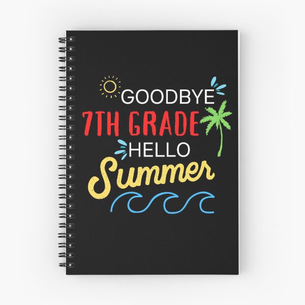 Item preview, Goodbye Seventh Grade Hello Summer designed and sold by MrTsTshirts.